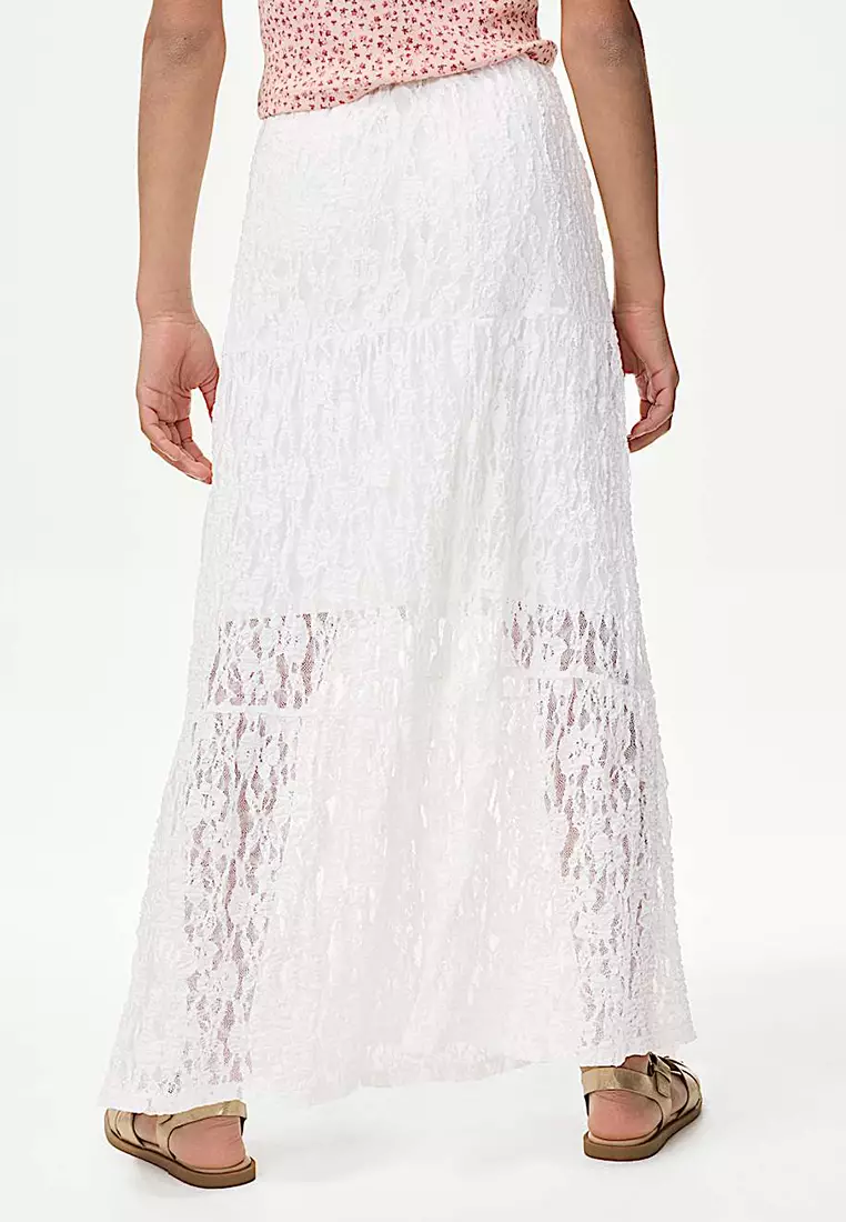 Lace Maxi Skirt