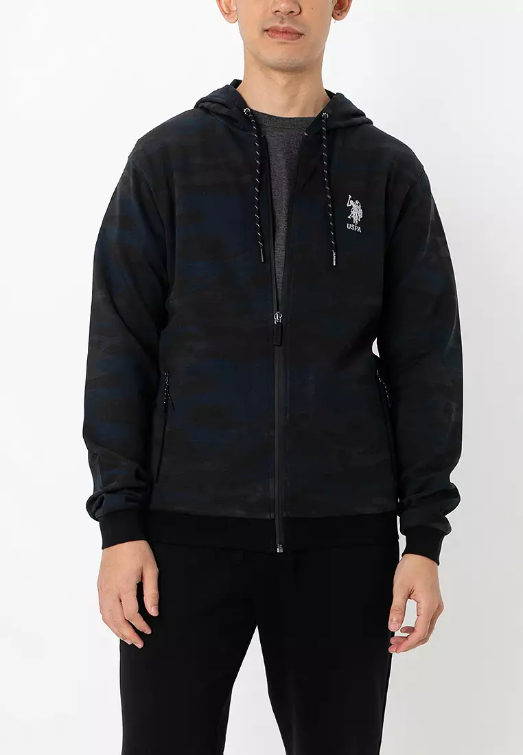 Fleece Camouflage Hoodie