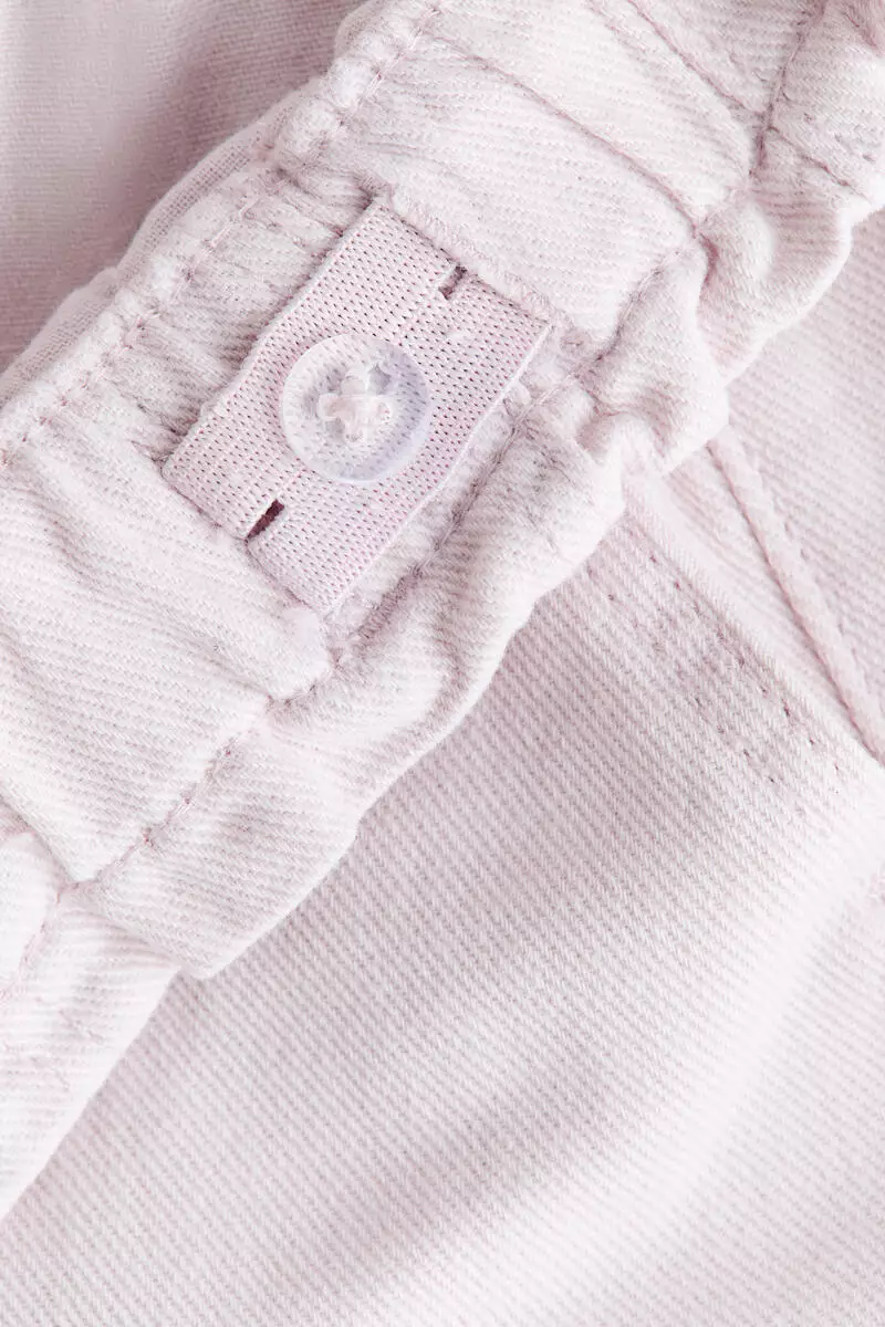 Wide Leg paper bag jeans