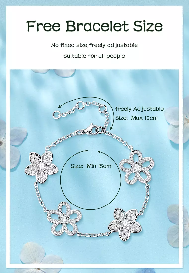 Gelang Wanita Titanium Wanita Korea Style Elegant Aksesoris Jewelry Cewek Bracelets