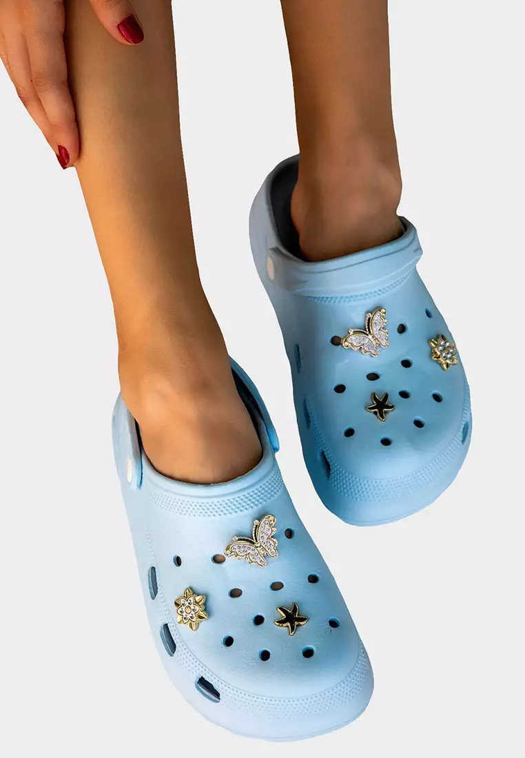 Discount on Soho  shoes - SKU: Perforated Clog Sandals