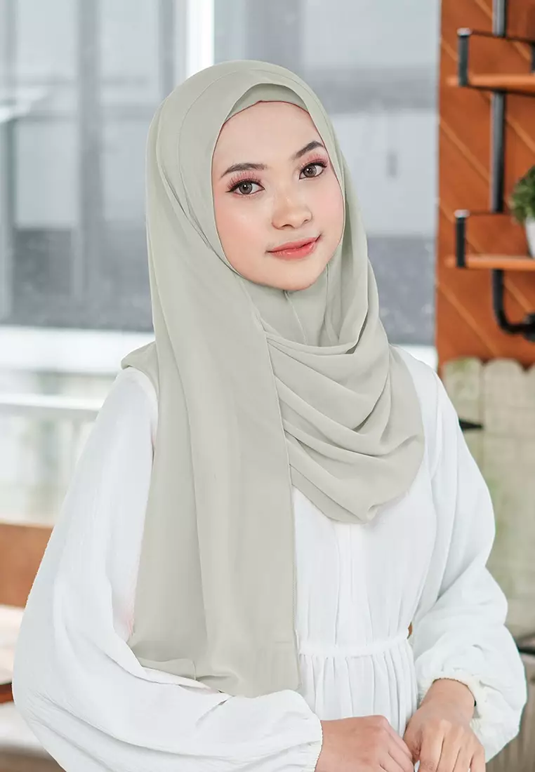 HIJAB INSTAN SHEILA - DUSTY SAGE