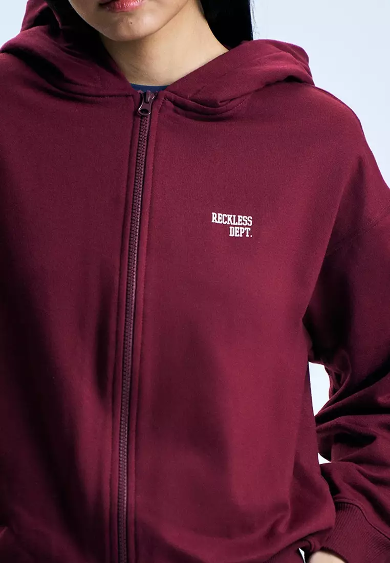 Full Zip Graphic Hoodie