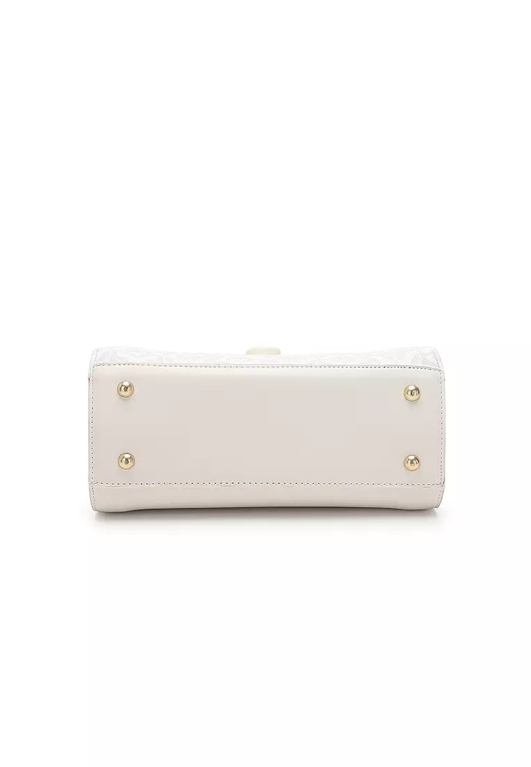 Women's Top Handle Bag / Sling Bag / Crossbody Bag (Tas Selempang / Tas Tangan) - Putih