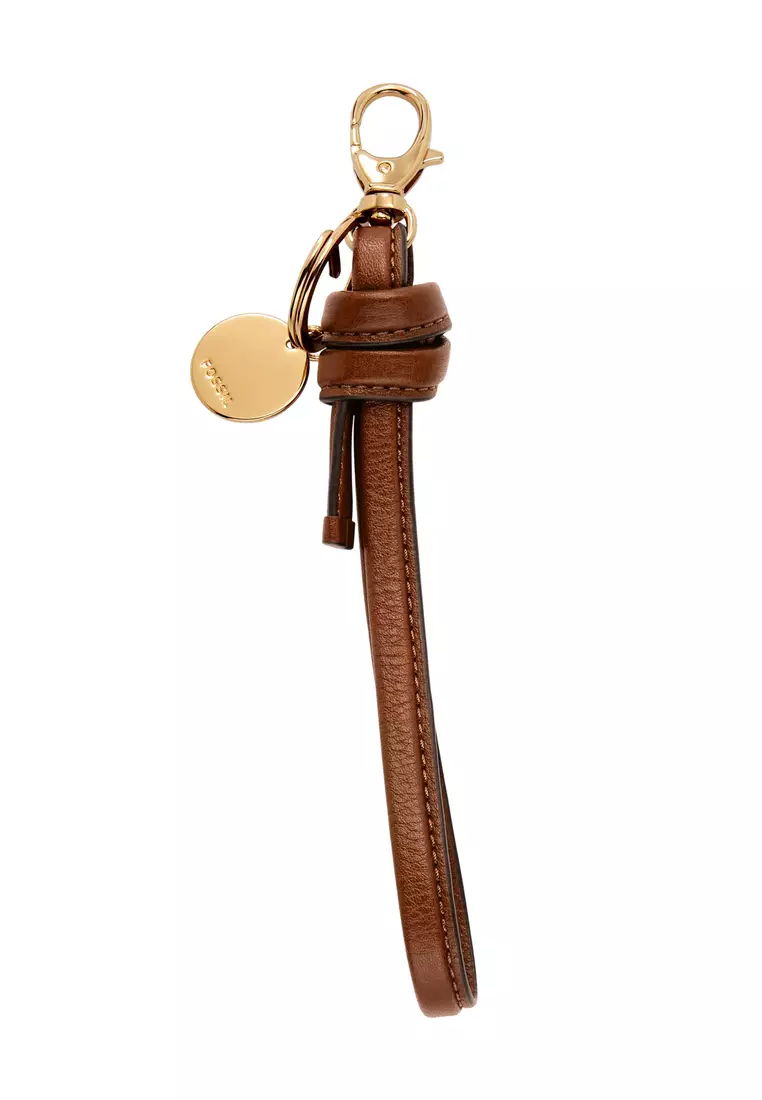 Buy Fossil Fossil Female's Keyfob brown Leather Pouch Holders