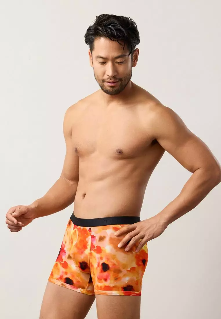 Four Pack Jacquard Waistband Boxers