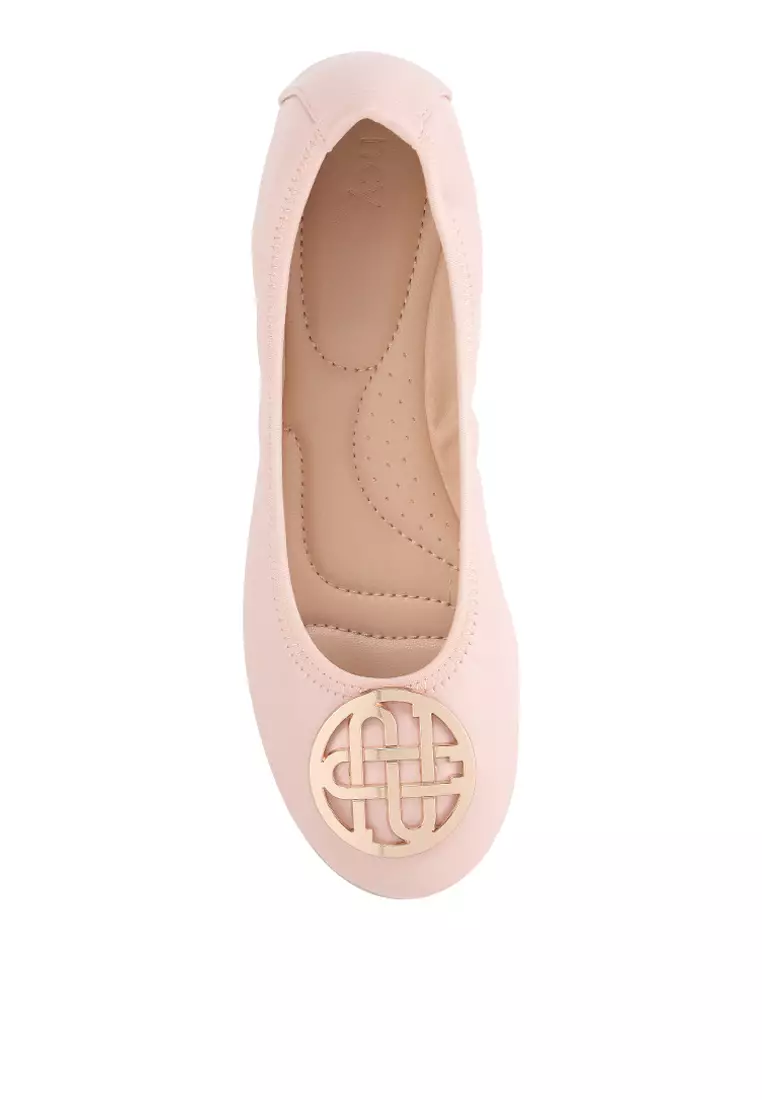 Elisa J2425-8 Flat Shoes Pink