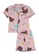Milliot & Co. pink Giovie Girls Nightwear & Sleepwear AED11KAFC6A86BGS_1