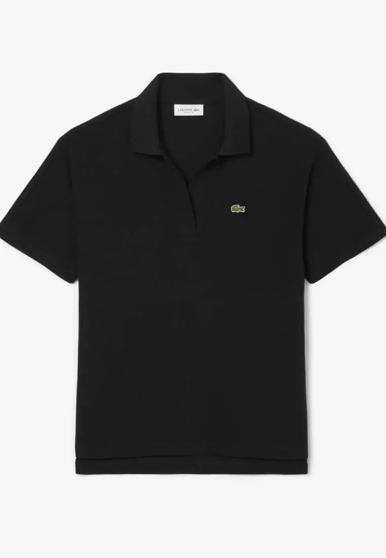 Relaxed Fit Fluid Piqué Polo Shirt