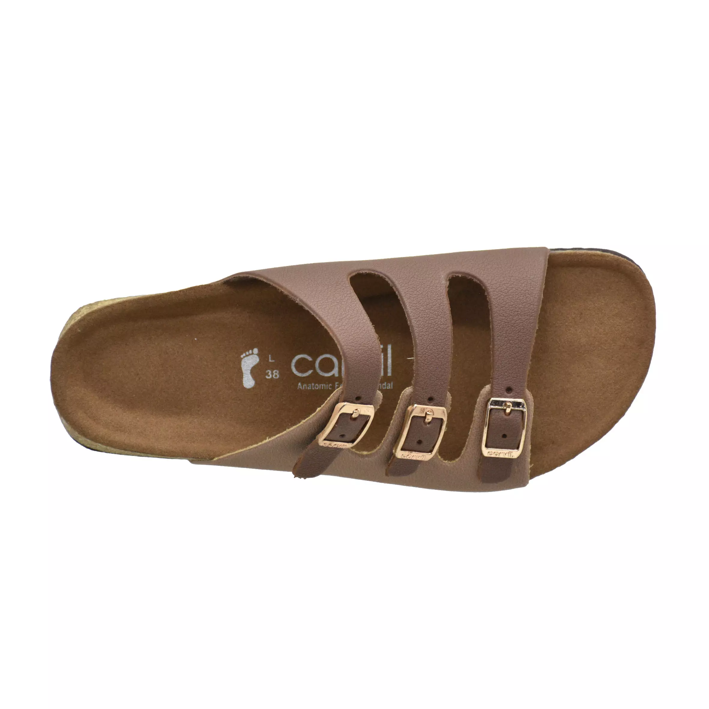 Carvil Sandal Wanita Callista-05 L Brown/Mocca