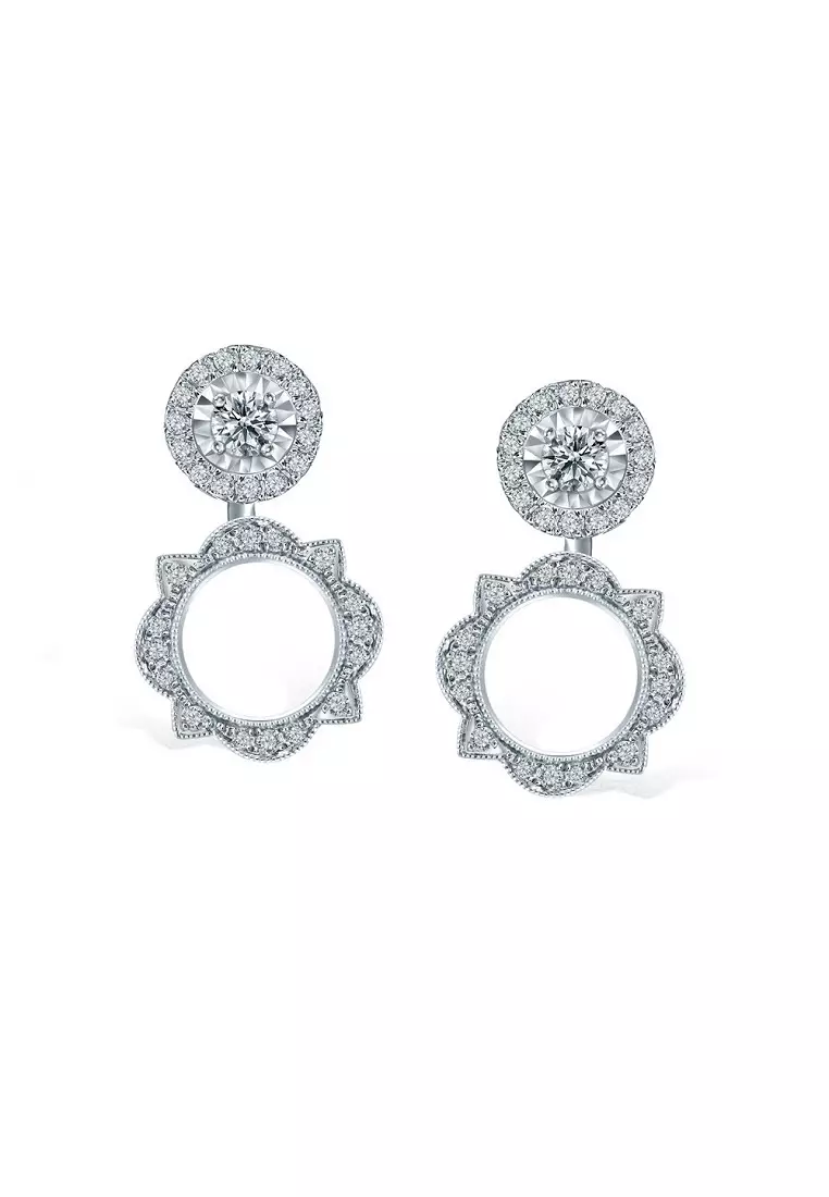 Convertible deals diamond earrings