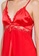 My Fame Diva red Duo-layeria Satin In Mesh Chemise Lingerie 7A657AA839190EGS_3