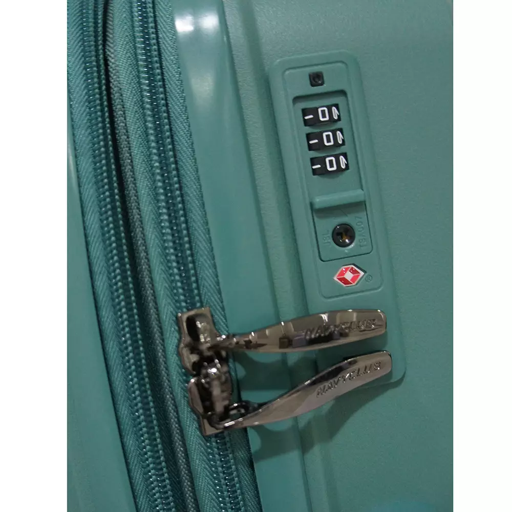 Navy Club Aulus Koper Hardcase - Fiber PP 4 Roda Putar TSA Lock - Size 24 Inch