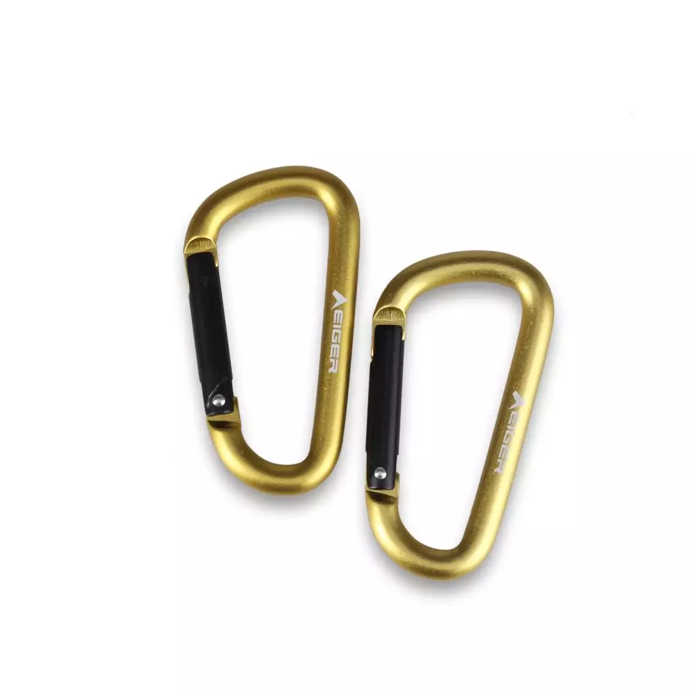 Eiger 6 Mm D Carabiner 2 Pcs Keychain