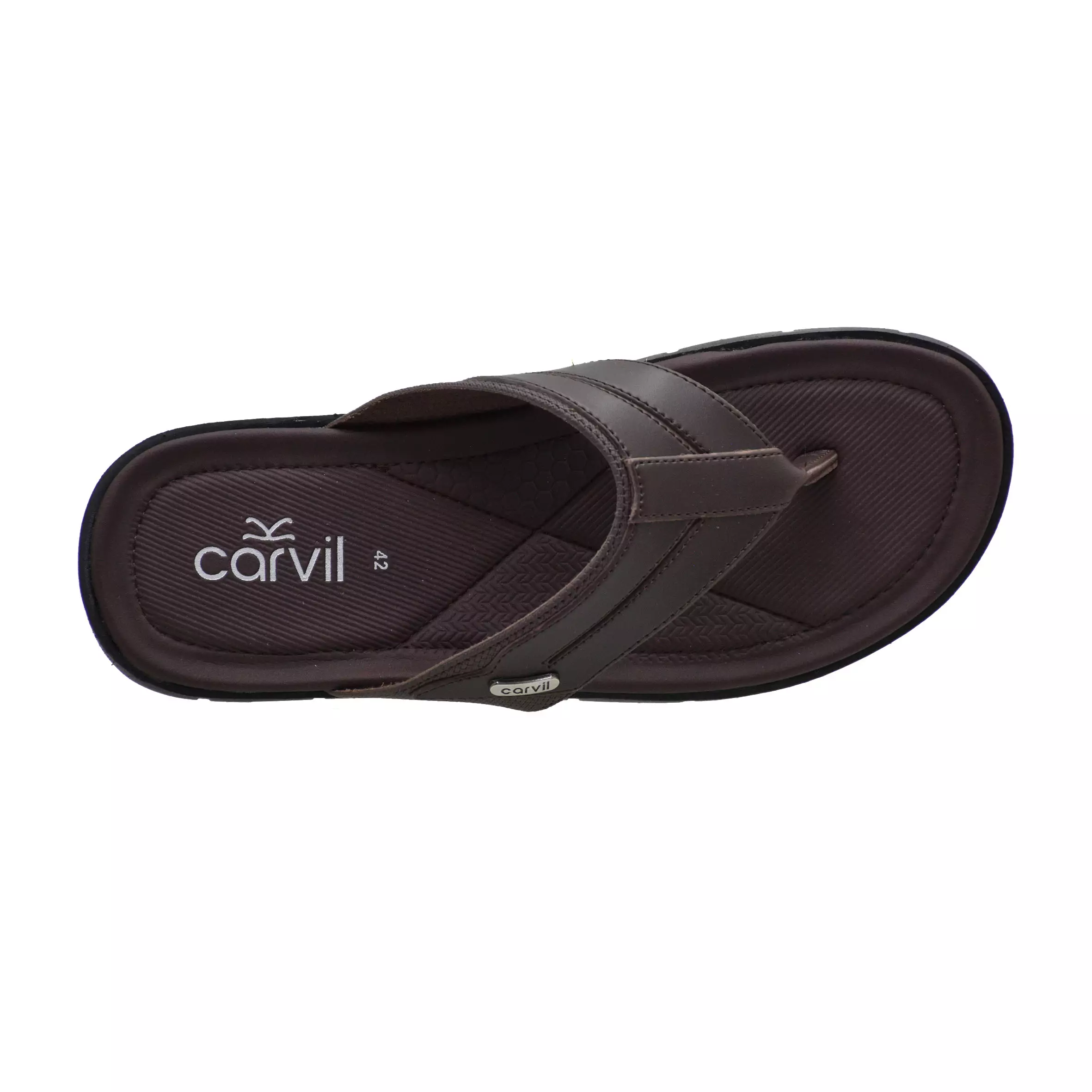 Carvil Sandal Pria Firenze-01 M Dark Brown