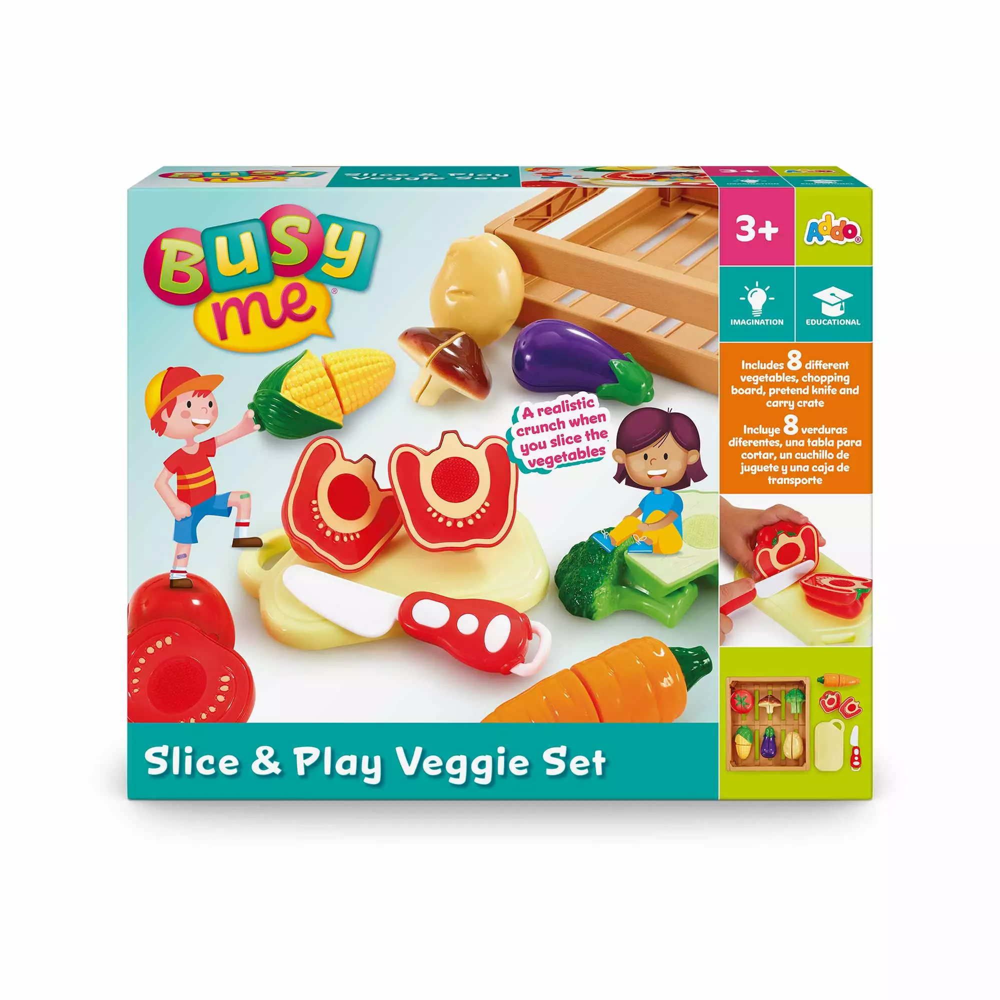Addo Busy Me Slicing Veggies - Mainan Masak Masakan Sayuran Potong Anak