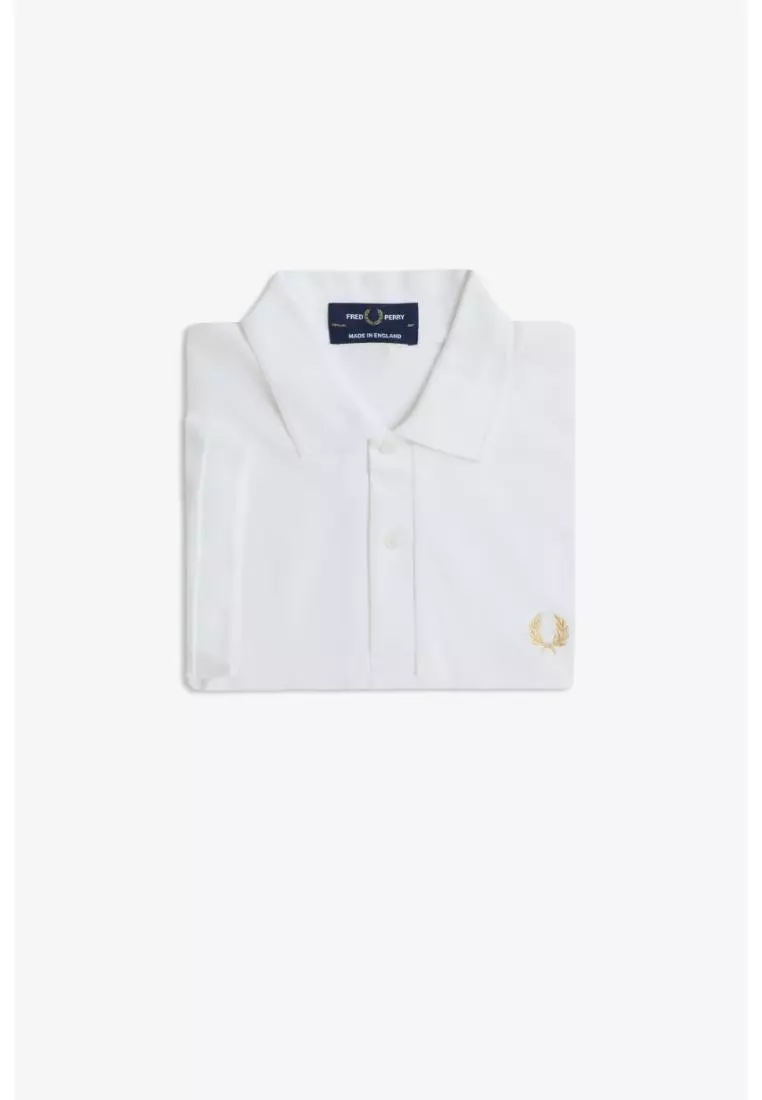Fred Perry M3 The Fred Perry Shirt (White/Champagne)