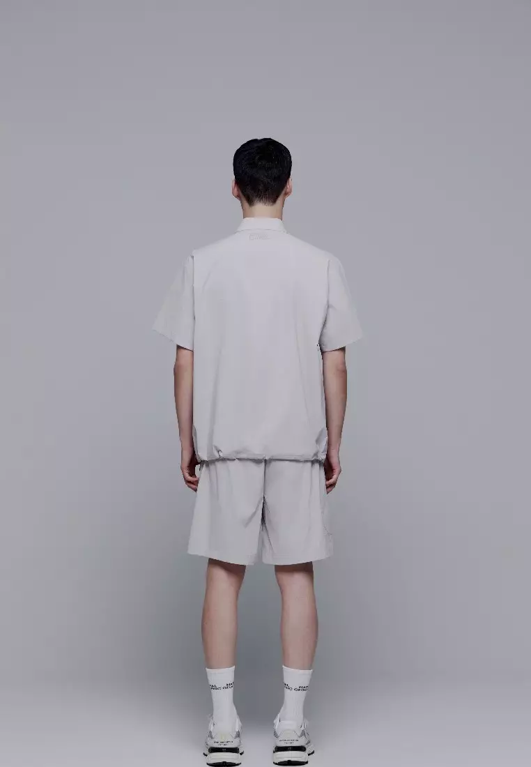 男女同款FIOTOS短袖Anorak輕便運動外套