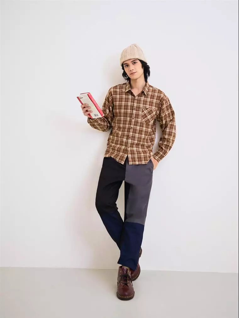 Buy OBSTYLE Check Pocket Casual Shirt KL1485 2024 Online