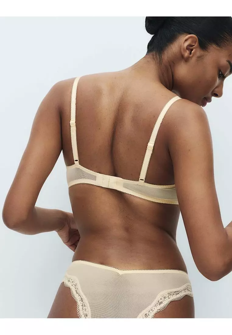 Jasmine Lace Wired Plunge Bra
