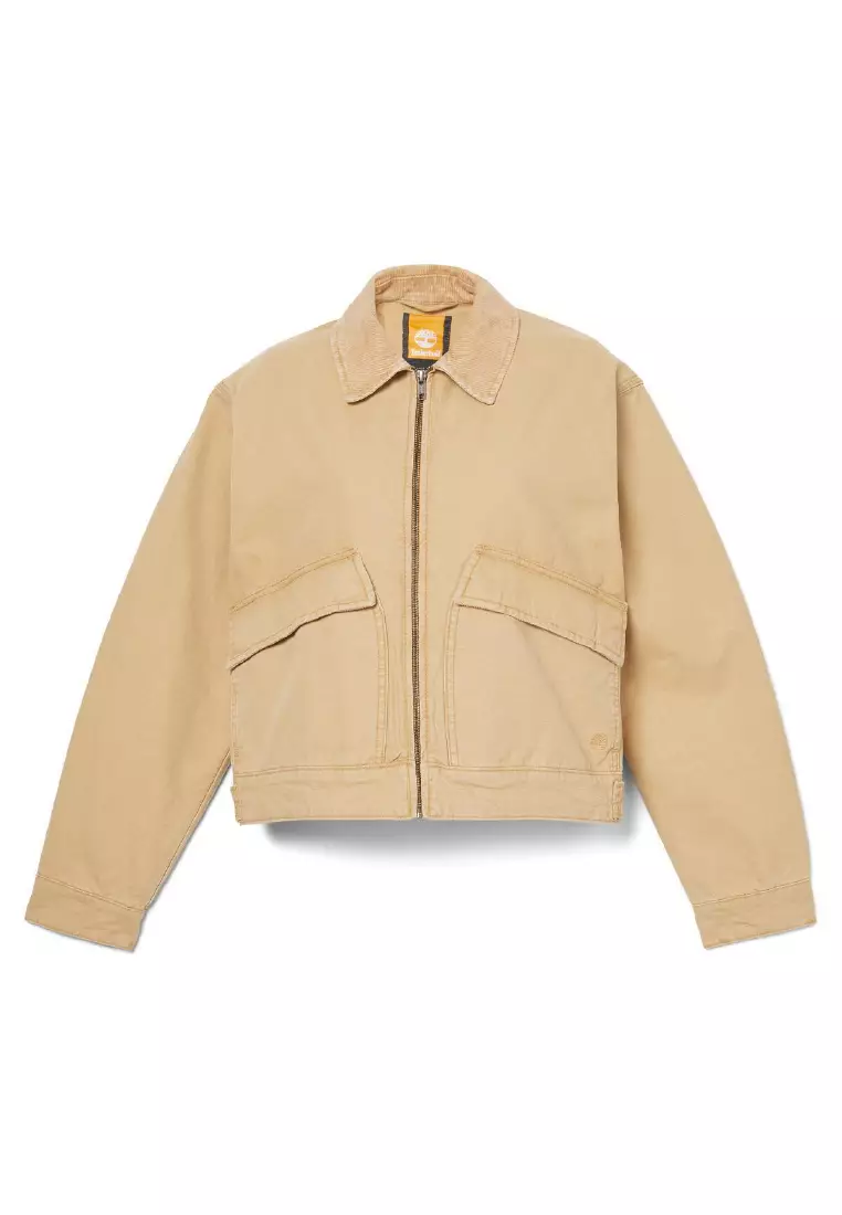 TB0A5VJ7EH31 WASHED CANVAS JACKET LIFE