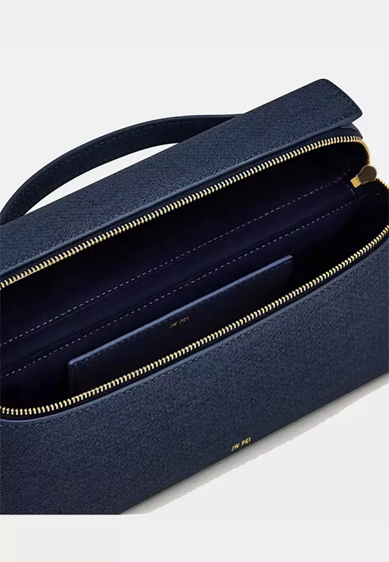 Thea Top Handle Bag - Denim