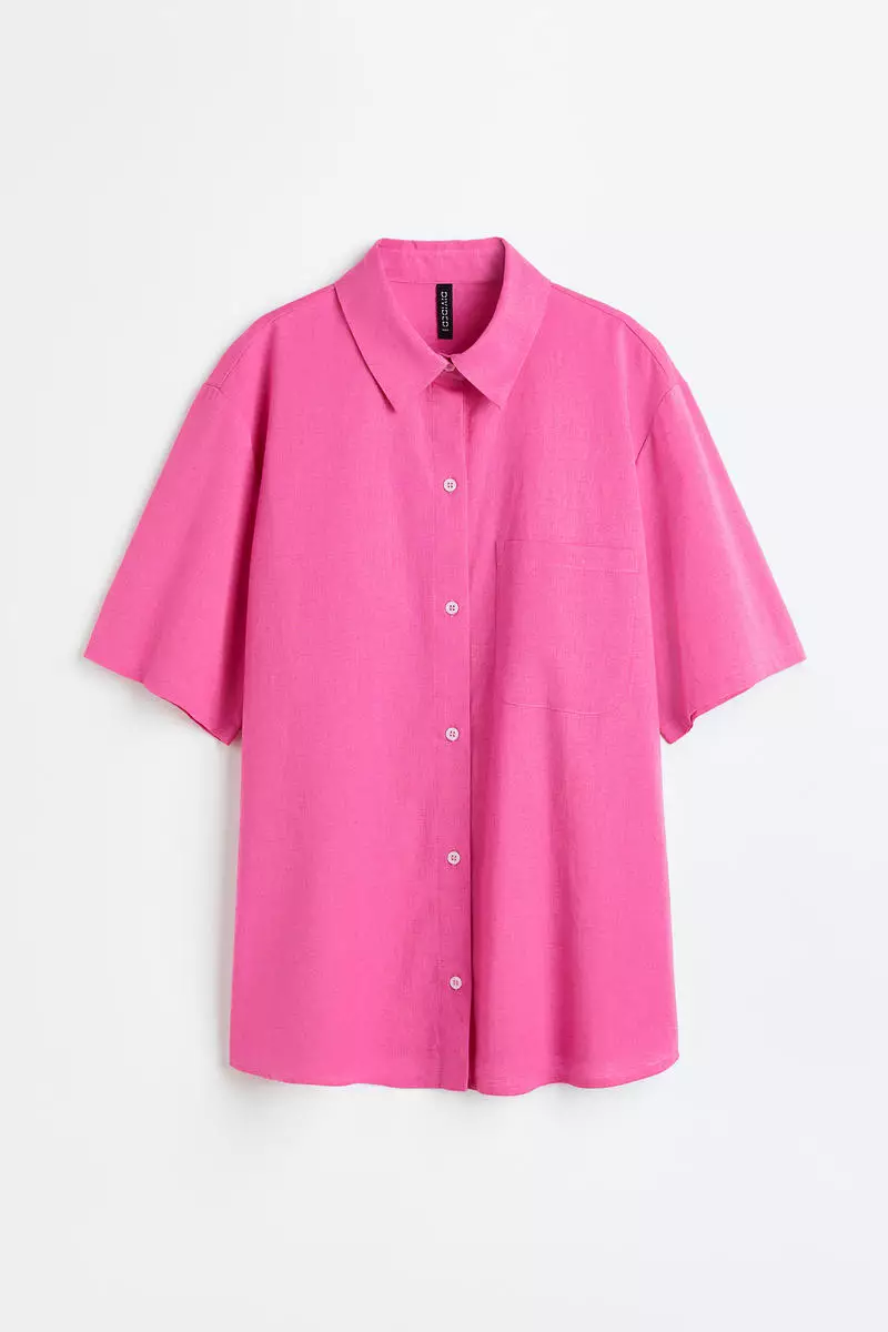 H&m short sleeve blouse clearance