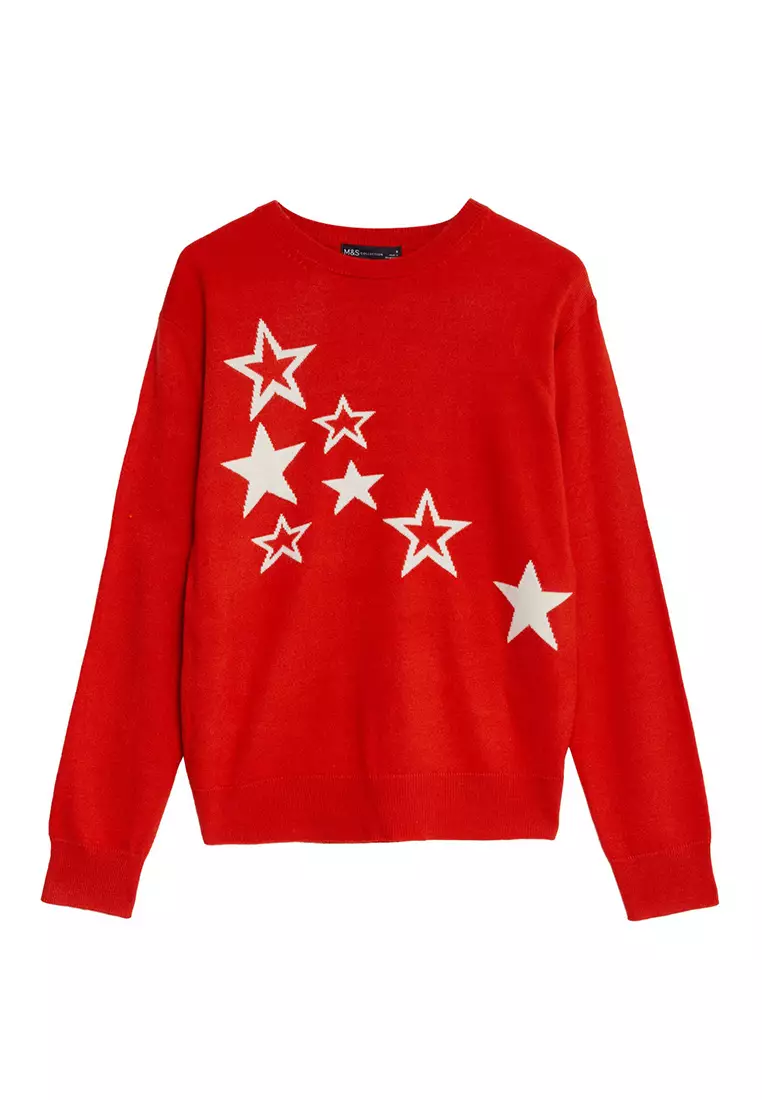 M&s hotsell star jumper