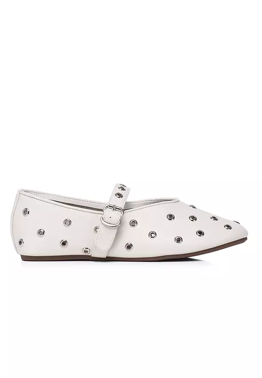 Raelynn Studded Ballerina & Flats