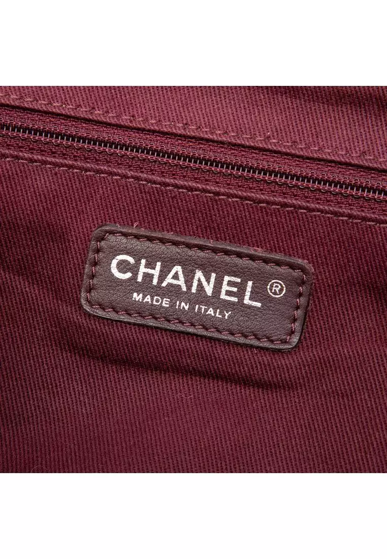 Pre-Loved Chanel Large Quilted Calfskin Istanbul Accordion Flap