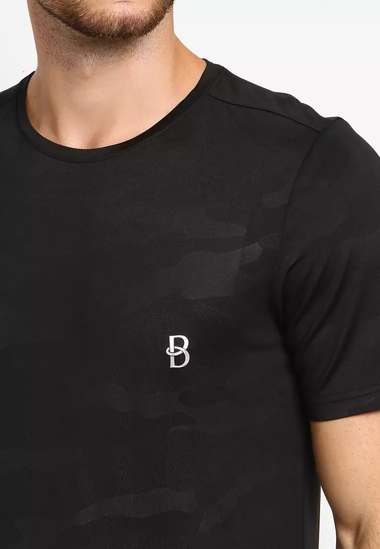 Byford R Neck T-Shirt Camouflage