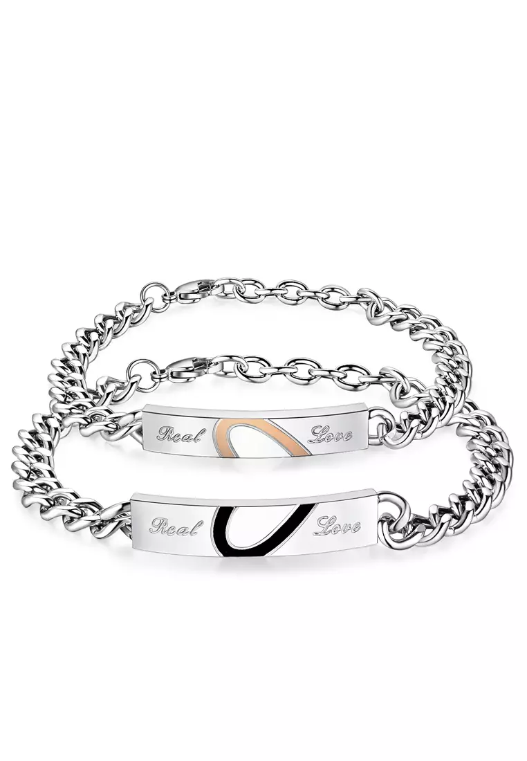 Buy Trendyshop Couple Bracelet Set 1 Pair 2025 Online | ZALORA