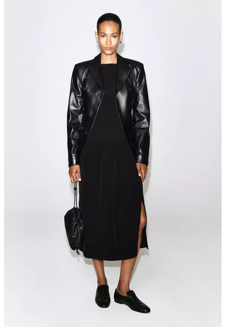 cos a line contrast skirt dress Buy CONTRAST-PANEL MAXI 2026 Online Plaid Mini Dress Tailoring and sportswear codes Square Plus Size Wedding Color:Robin Blue