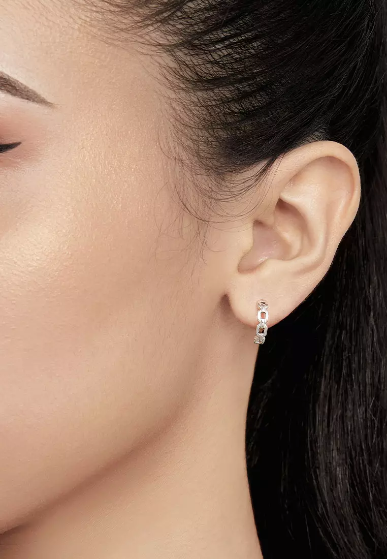 HABIB 375/9K White Gold Earring X3NHUE2154-W