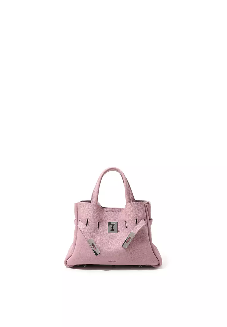 SAOIRSE Belt Soft Structural Shoulder Tote Mini - Candy Pink