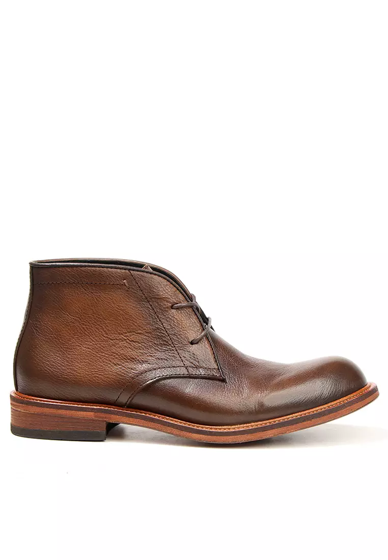 Discount on Twenty Eight Shoes  shoes - SKU: Vintage Grain Leather Desert Boot Wn531-5