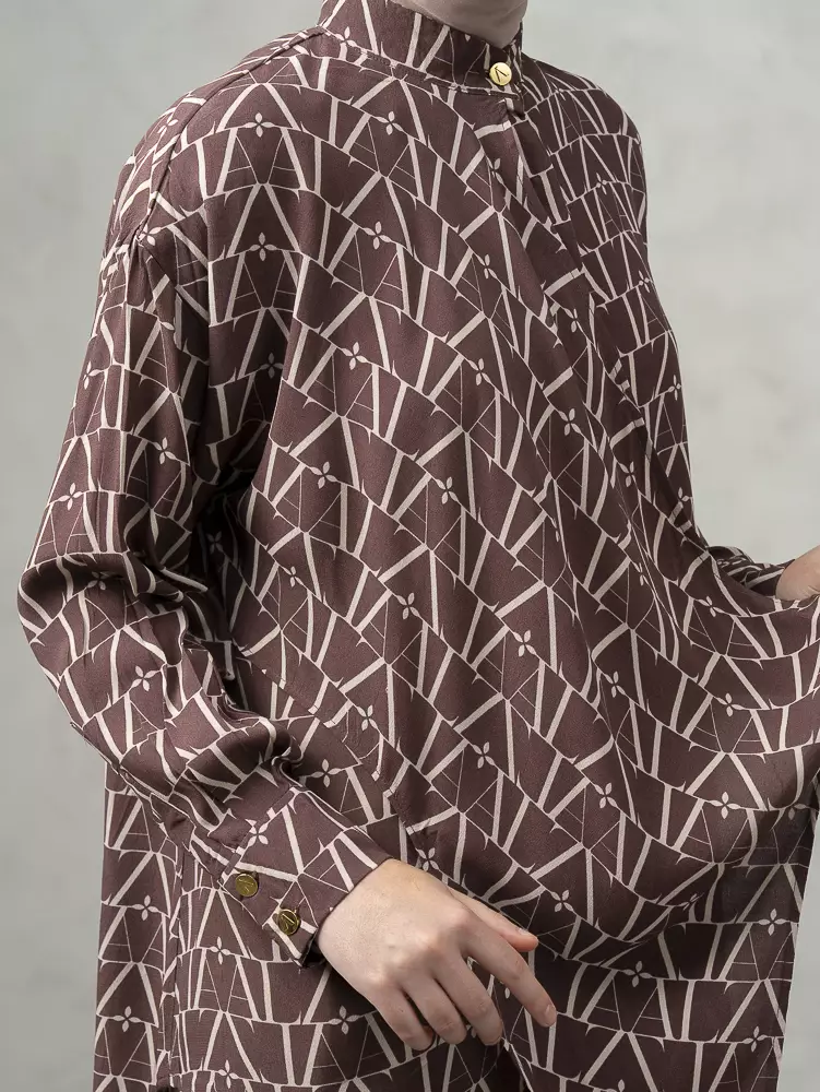 Aleza - Liora Shirt Maroon