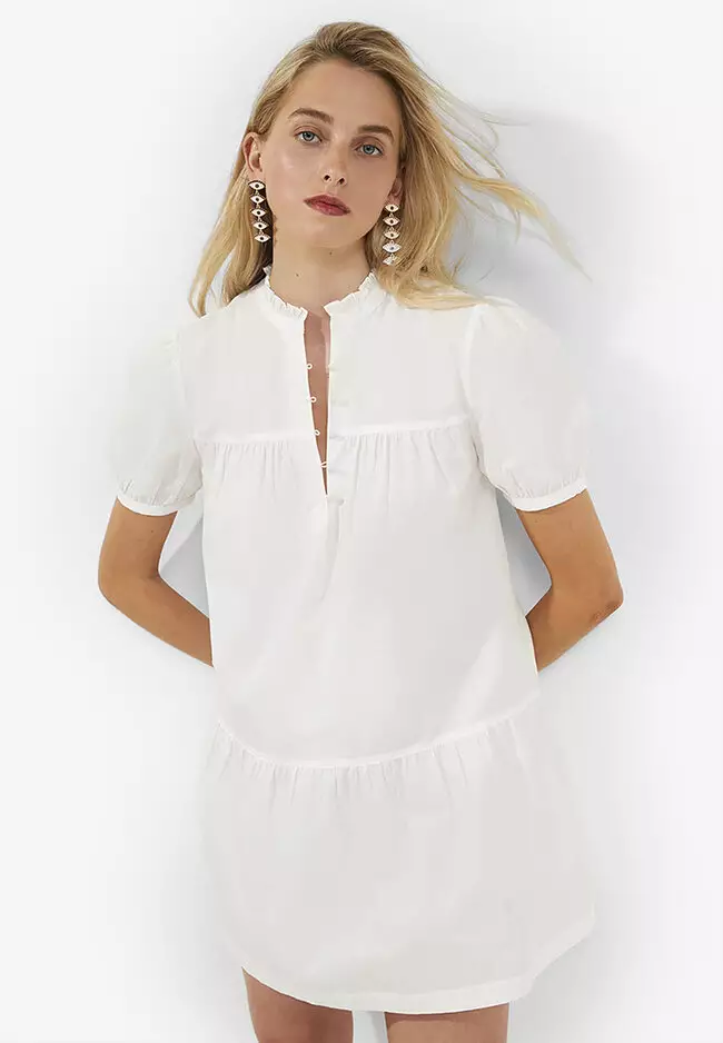 French connection short outlet sleeve dress