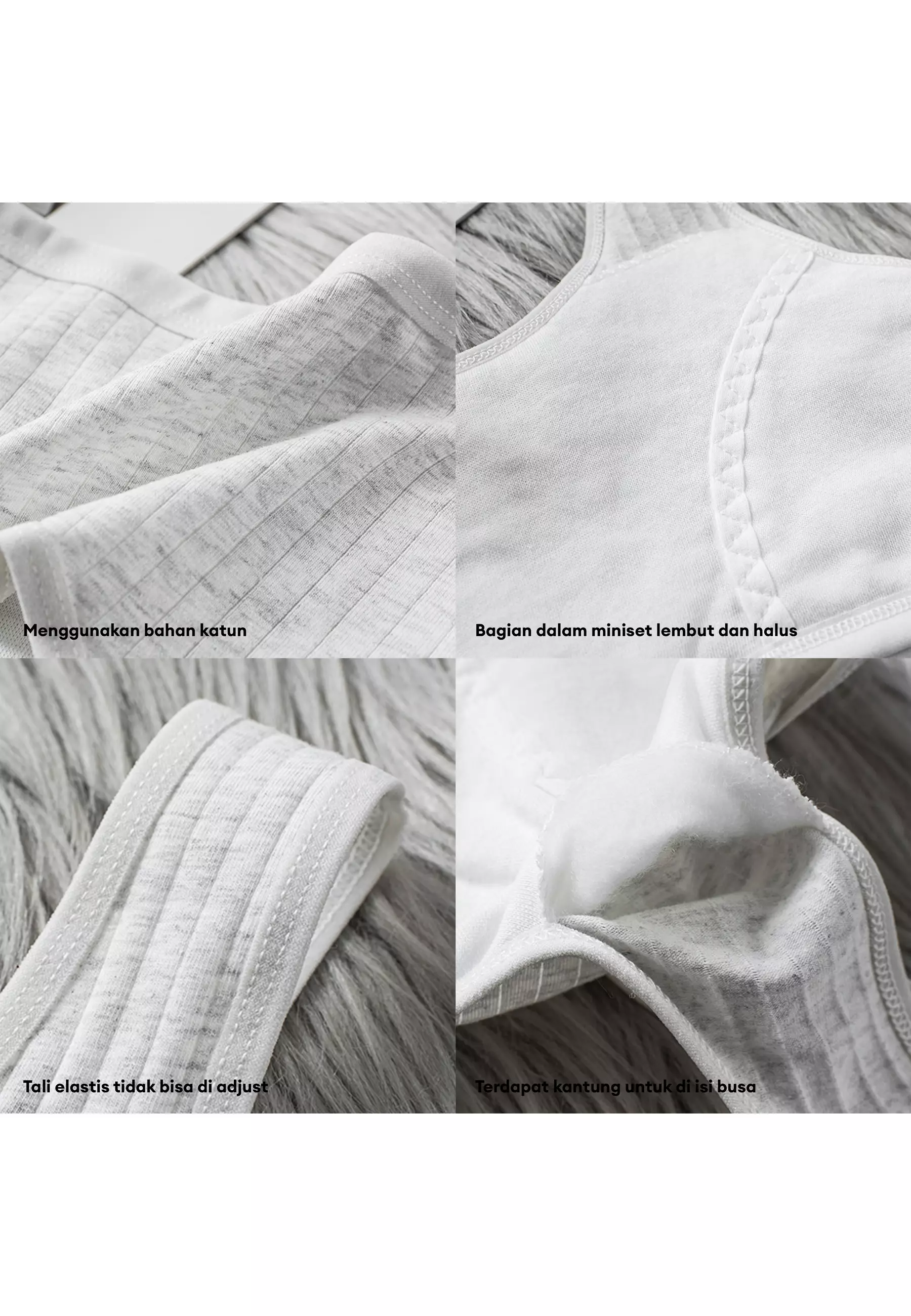 Wimiu Miniset BH Mini Set Miniset Wanita Remaja Bra Sport Miniset Anak Remaja 100183