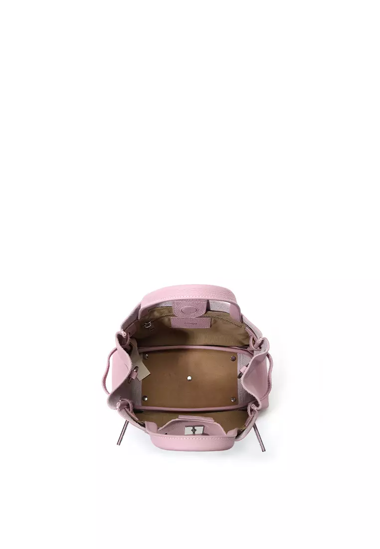 SAOIRSE Belt Soft Structural Shoulder Tote Mini - Candy Pink
