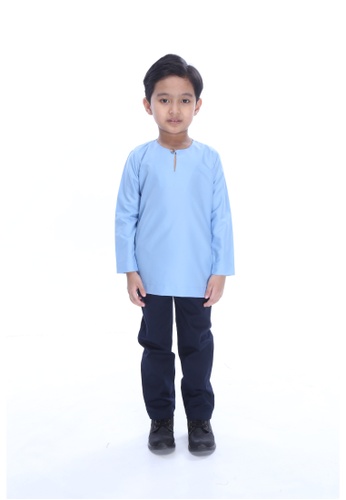 Amar Amran blue Kurta Johor For Kids 1C50DKA5AADE16GS_1