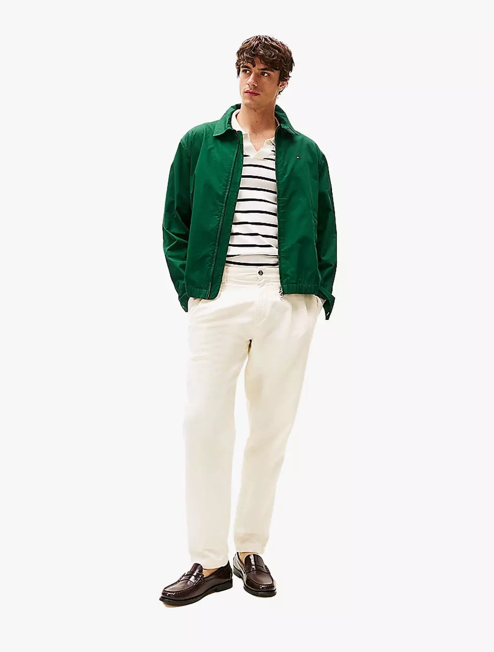 Tommy Hilfiger - Lightweight Regular Fit Ivy Jacket - Green