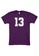 MRL Prints purple Number Shirt 13 T-Shirt Customized Jersey B1BEDAADDA897FGS_1