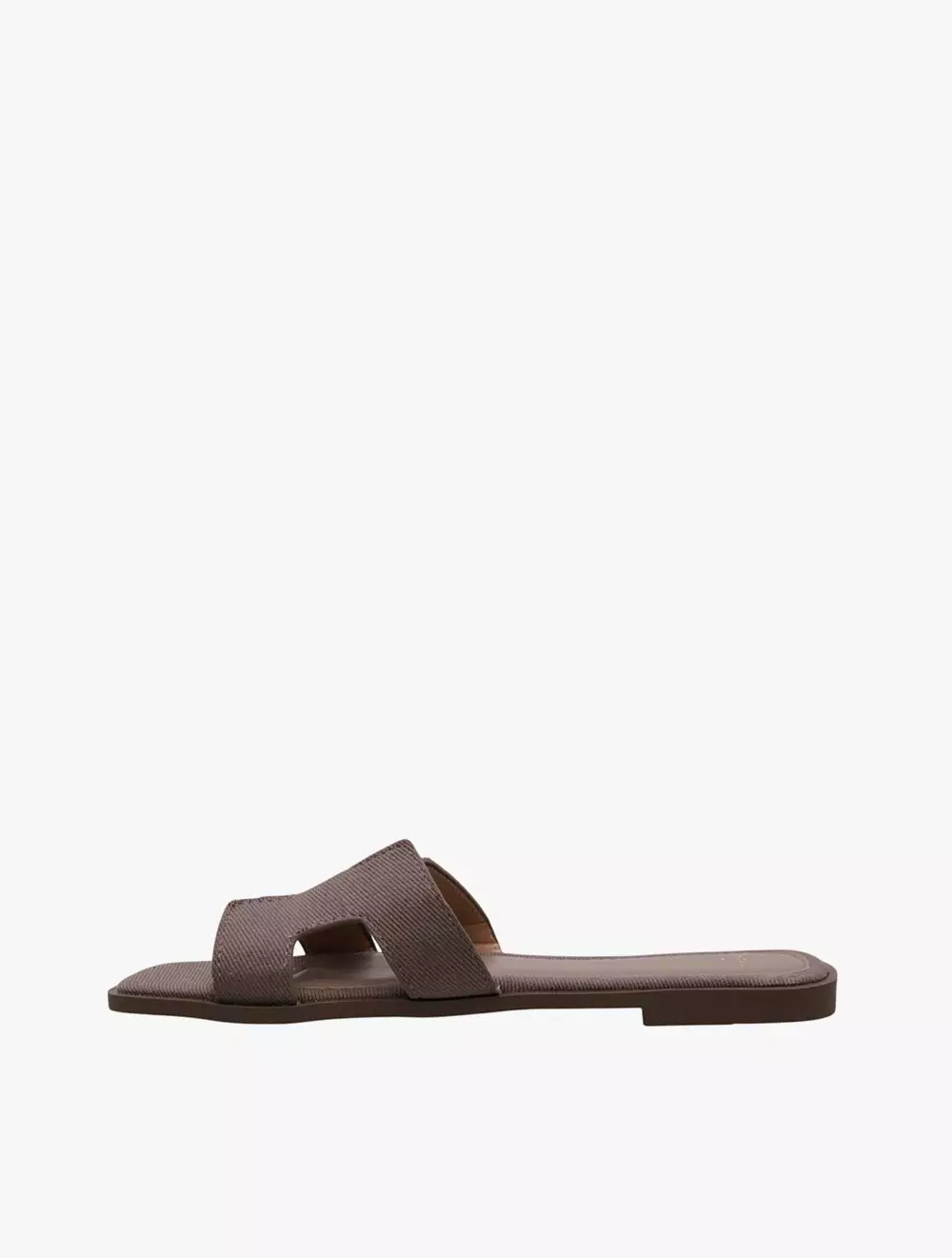 Payless Chrissie Womens Nicko Flat Sandals - Dark Taupe_05
