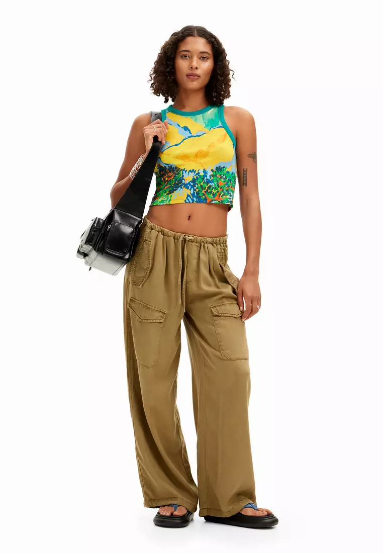 Arty landscape T-shirt 