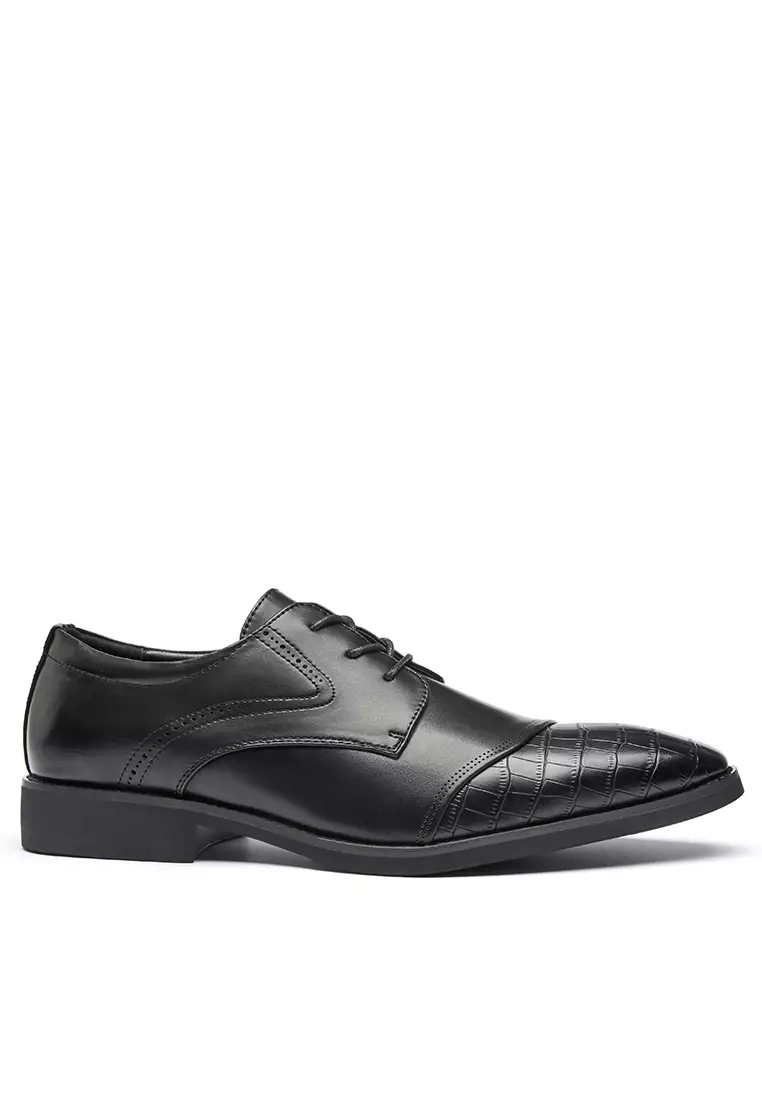 Discount on Twenty Eight Shoes  shoes - SKU: Spliced Faux Leather Derby Shoes Kb05-6