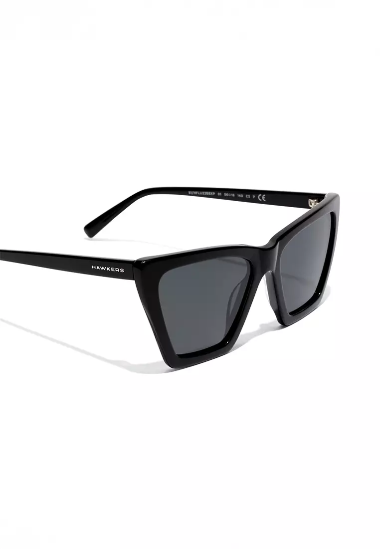 Flush - Polarized Black Dark Sunglasses For Women, Female. Official Product Designed in Spain