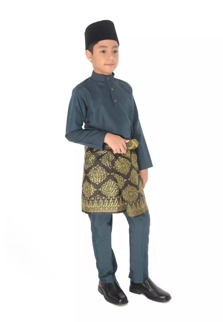 Baju Melayu Moden Cekak Musang for Kids