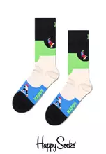 Black, White, Green, Blue