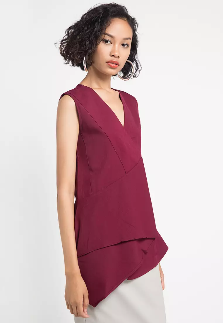 Rei Vest In Maroon